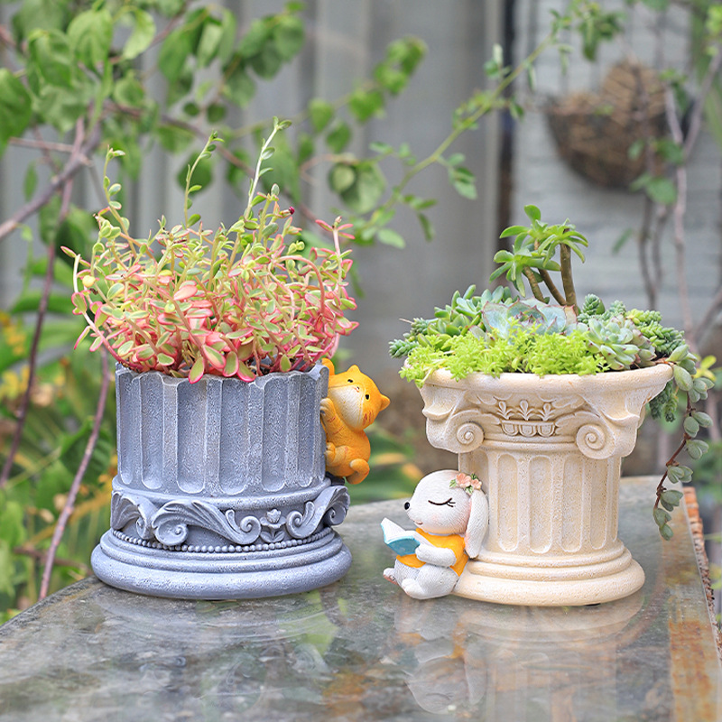 الأعمدة الرومانية أعمدة اليونا - مراجعة Snake Plant Ceramic وسعره
