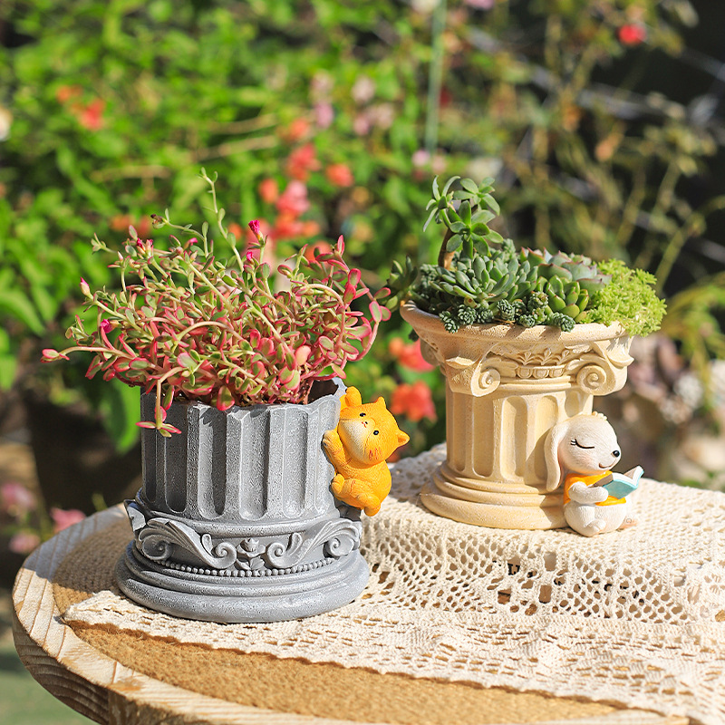 الأعمدة الرومانية أعمدة اليونا - مراجعة Snake Plant Ceramic وسعره
