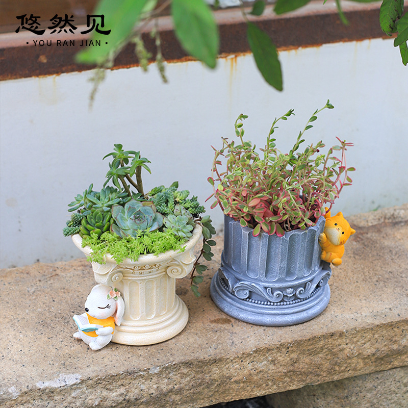 الأعمدة الرومانية أعمدة اليونا - مراجعة Snake Plant Ceramic وسعره