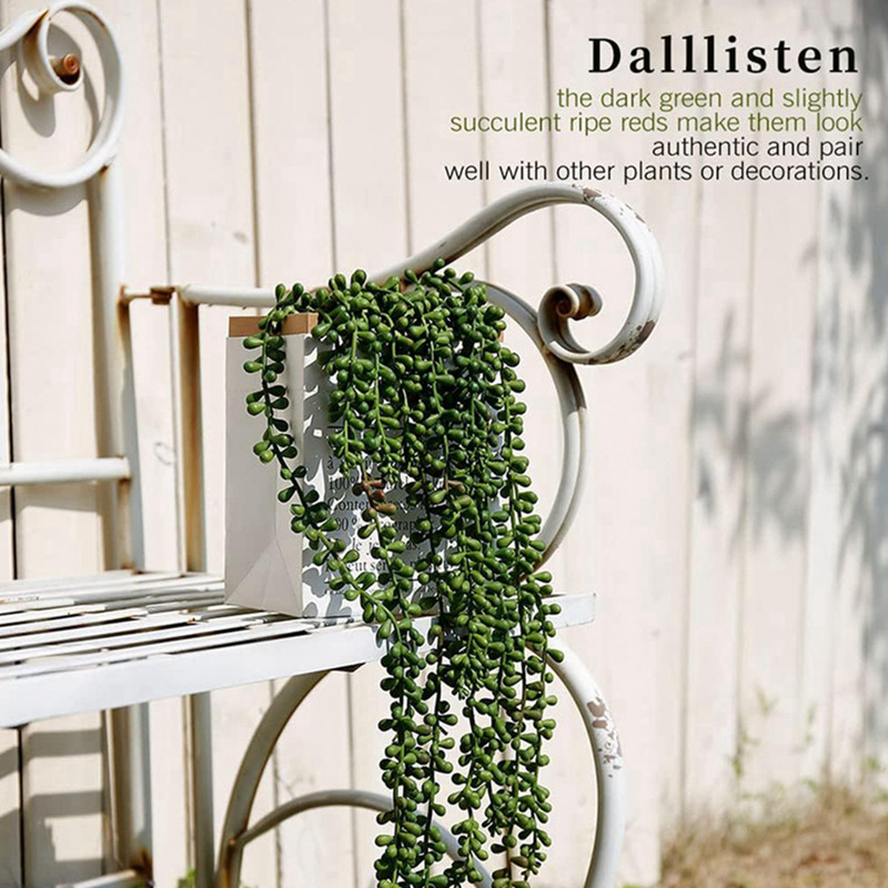 نباتات بلاستيكية اصطناعية، نبا - مراجعة String Of Pearls Plant وسعره