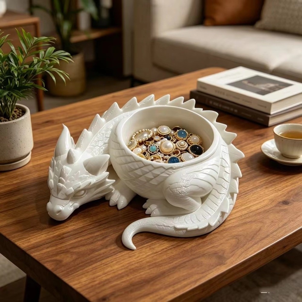 وعاء نباتات على شكل تنين مطبوع - مراجعة Snake Plant Ceramic وسعره