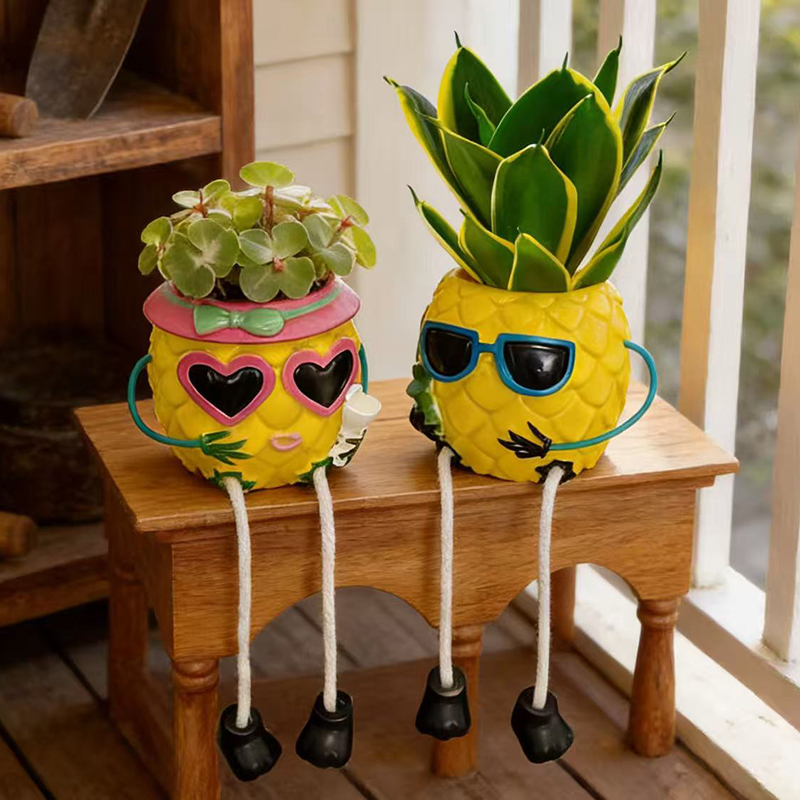 مزهرية على شكل نظارة شمسية إبد - مراجعة Snake Plant Ceramic وسعره